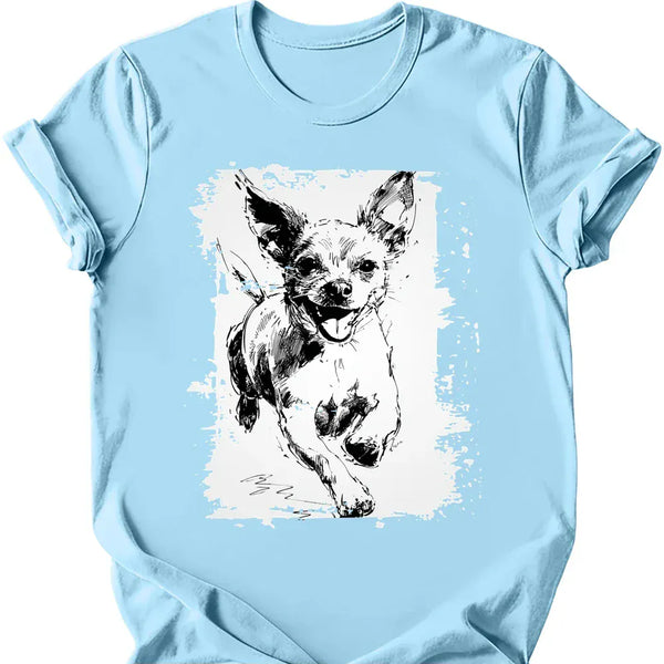 Chihuahua - Running Dog T-Shirt