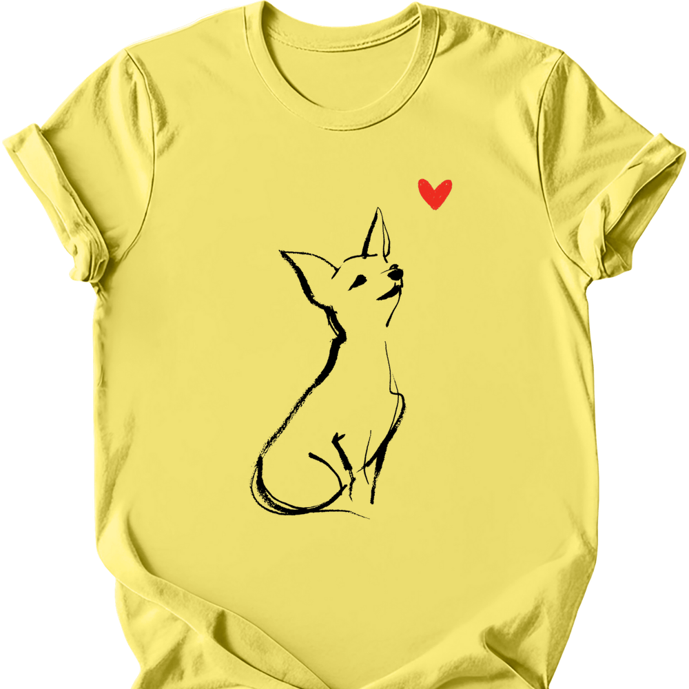 Chihuahua - Sketch Dog T-Shirt