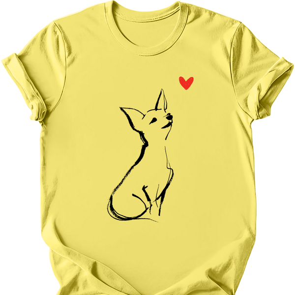 Chihuahua - Sketch Dog T-Shirt