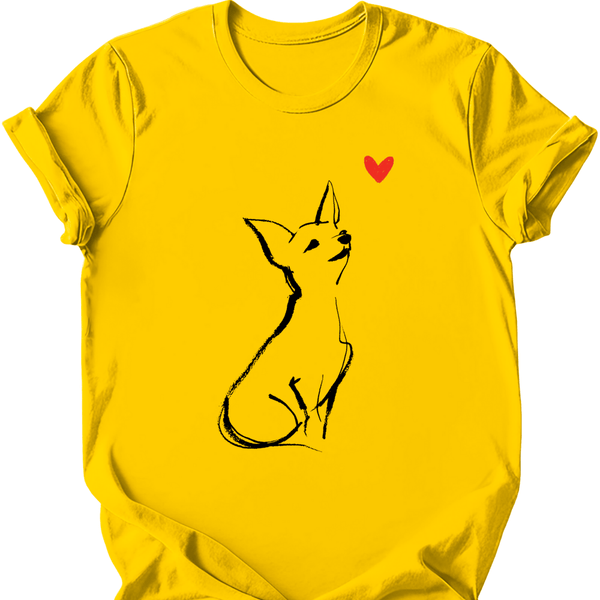 Chihuahua - Sketch Dog T-Shirt