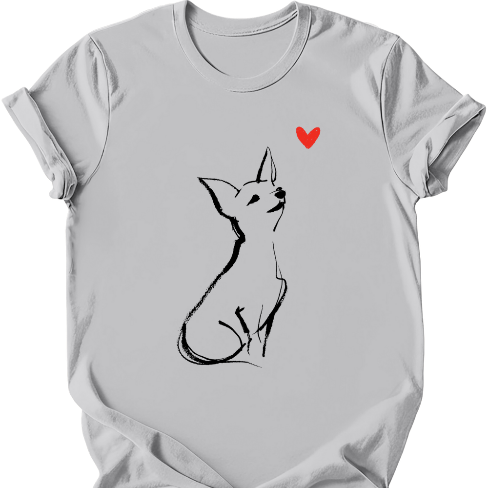 Chihuahua - Sketch Dog T-Shirt