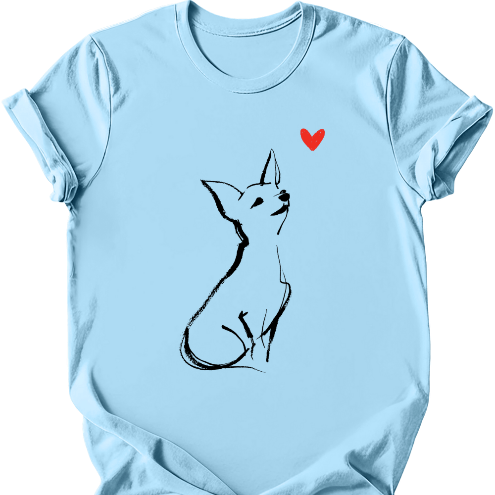 Chihuahua - Sketch Dog T-Shirt