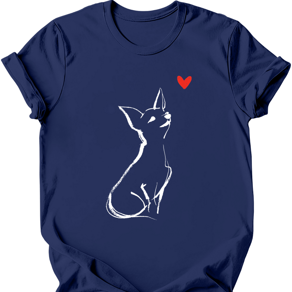 Chihuahua - Sketch Dog T-Shirt