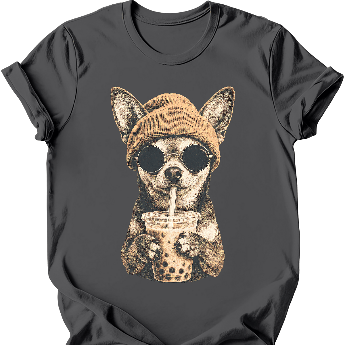 Chihuahua - Hipster Dog T-Shirt