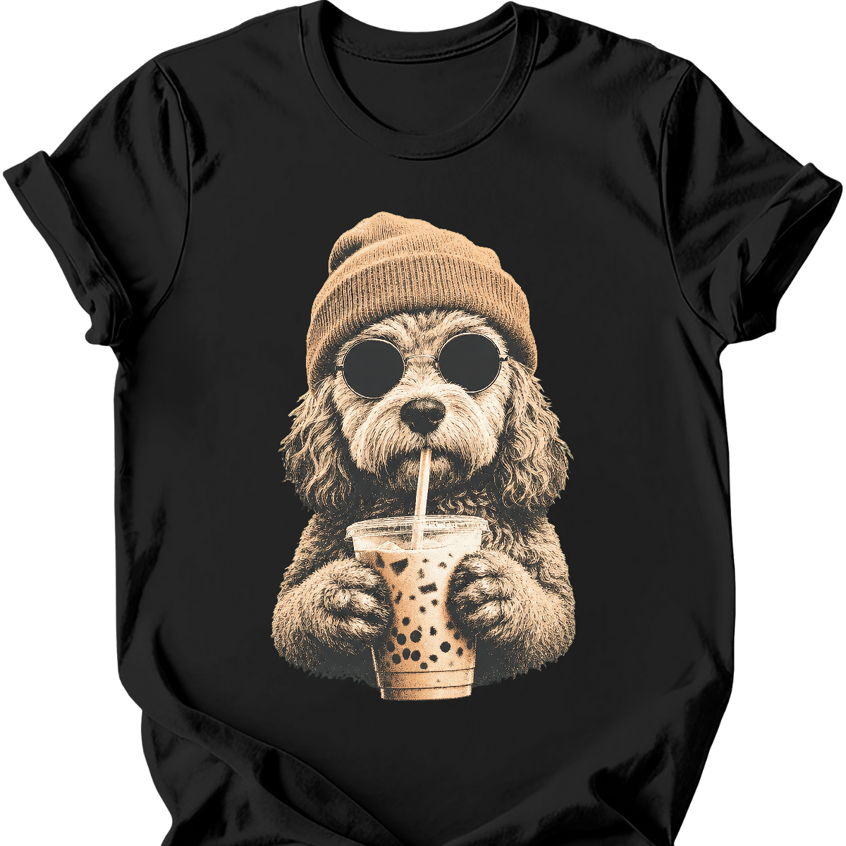 Cockapoo - Hipster Dog T-Shirt