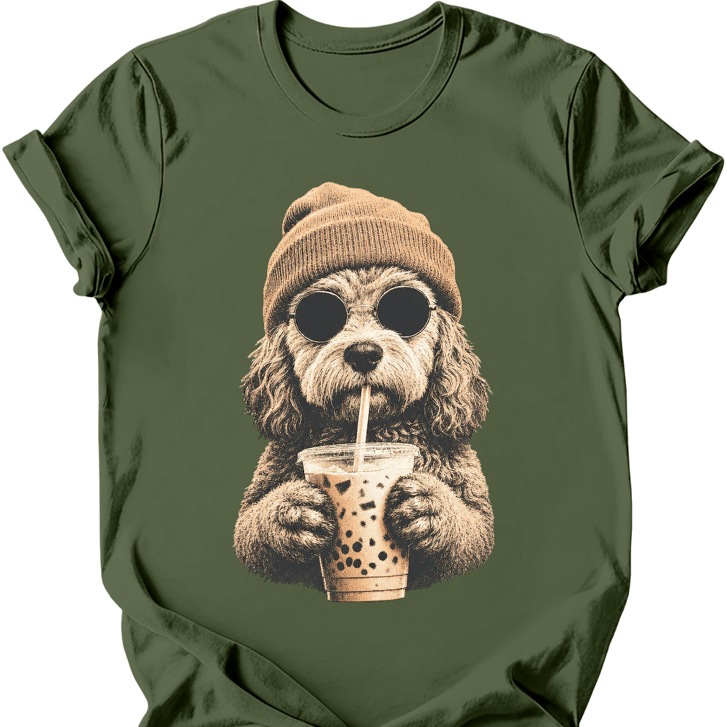 Cockapoo - Hipster Dog T-Shirt