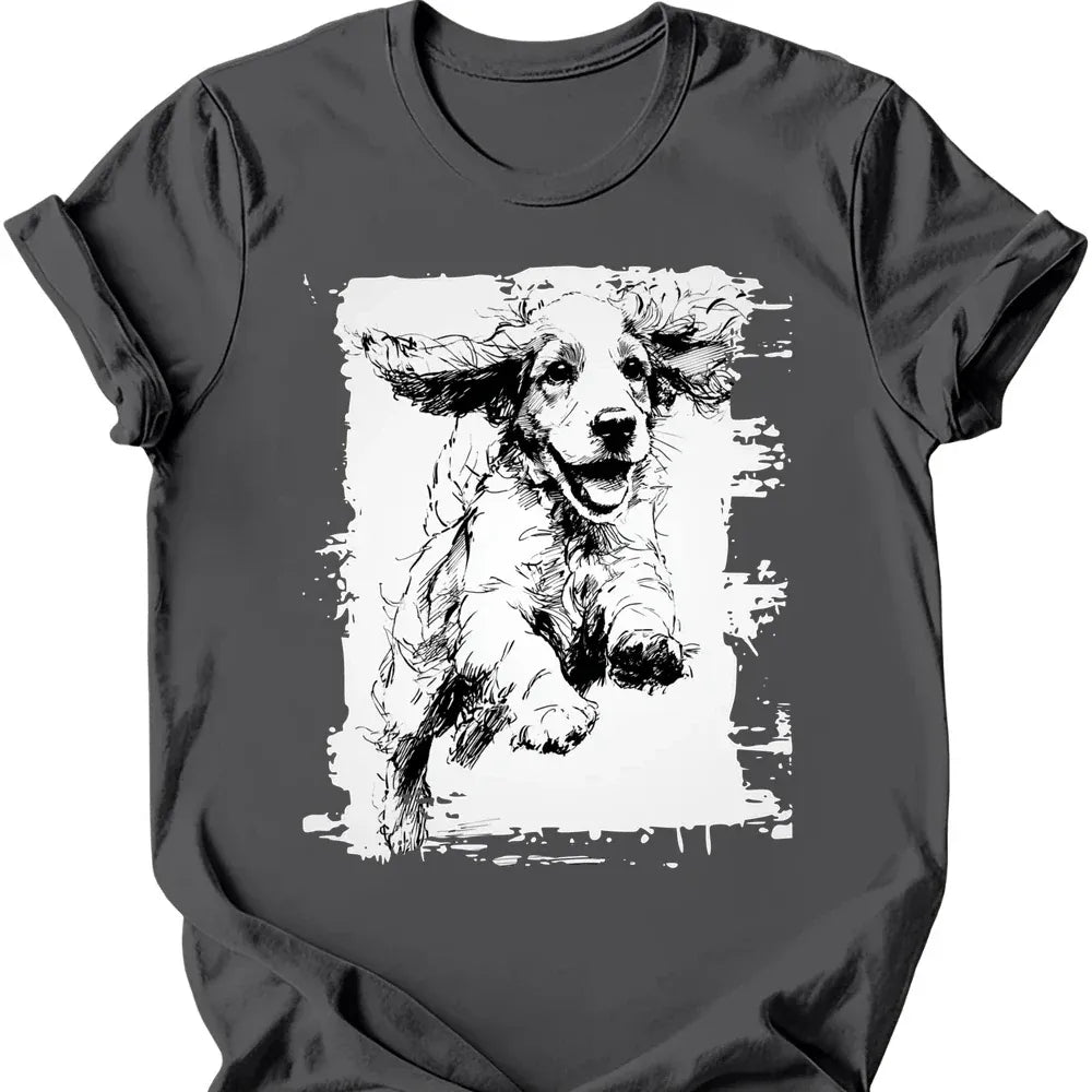 Cocker Spaniel - Running Dog T-Shirt Main image