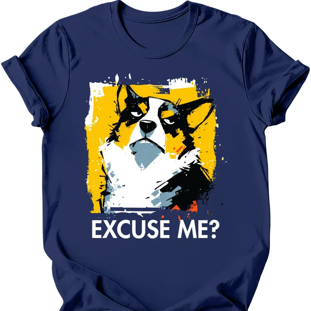 Corgi - Excuse Me Dog T-Shirt Main image