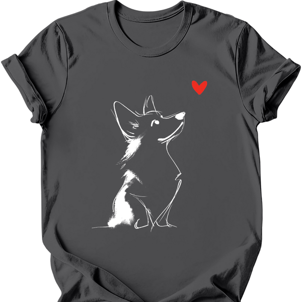 Corgi - Sketch Dog T-Shirt