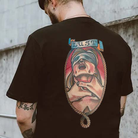 Just Choke Me Up Printed Men's T-shirt