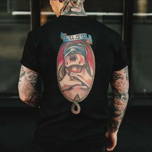 Just Choke Me Up Printed Men's T-shirt