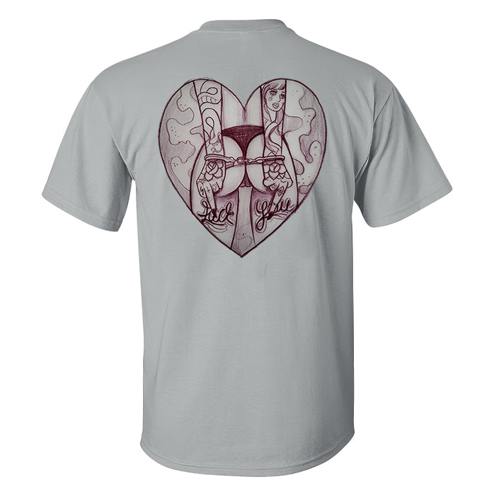 Handcuff You Printed Men's T-shirt