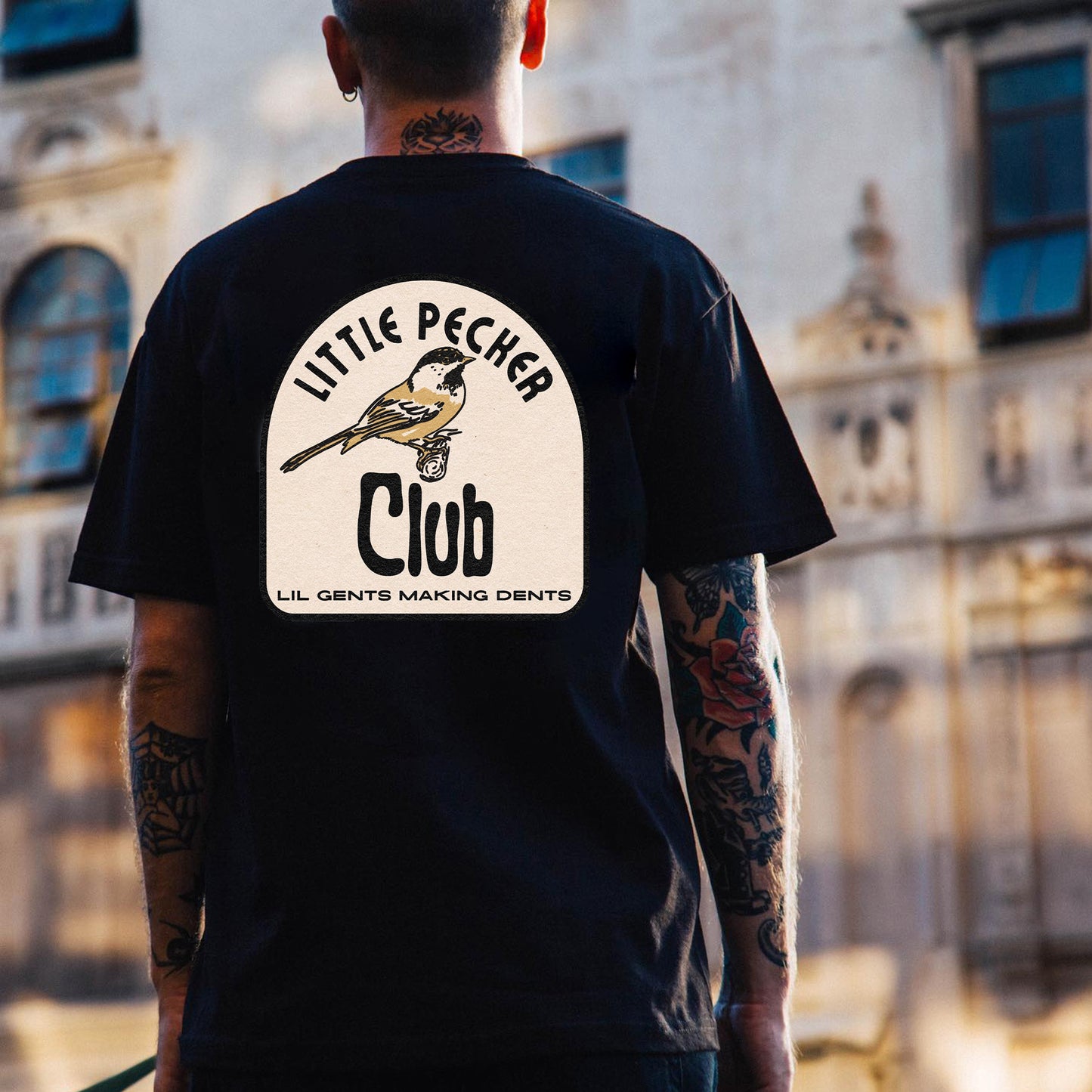 Little Pecker Club Print Men's T-shirt