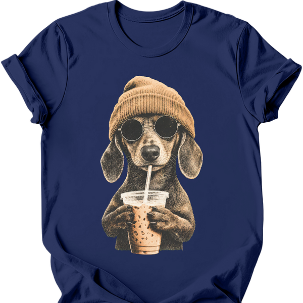 Dachshund - Hipster Dog T-Shirt
