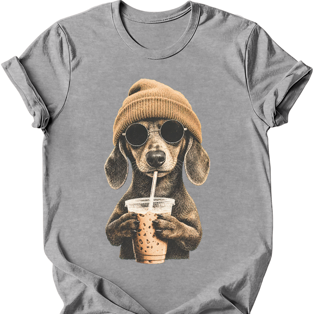 Dachshund - Hipster Dog T-Shirt