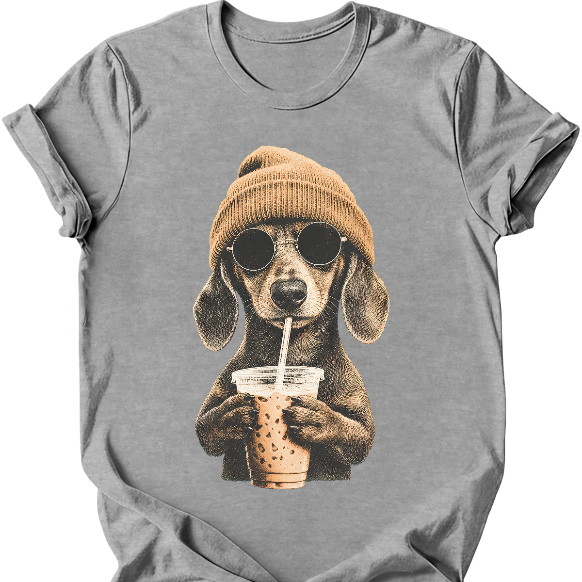Dachshund - Hipster Dog T-Shirt