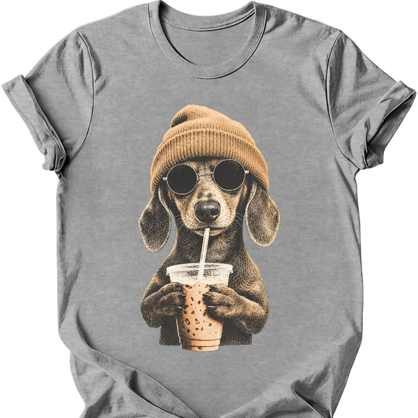 Dachshund - Hipster Dog T-Shirt