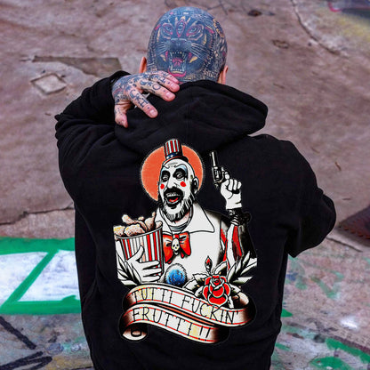 Tutti F**kin' Frutti !! Print Men's Hoodie
