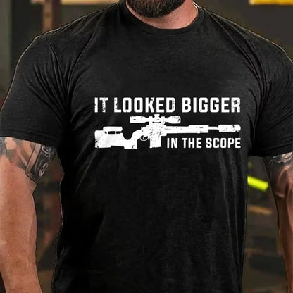 It Looked Bigger In The Scope Graphic T-Shirt