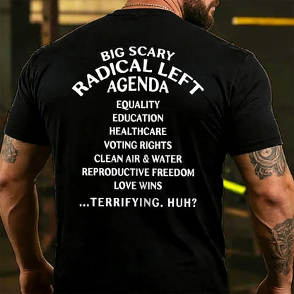 Big Scary Radical Left Agenda Human Rights Activist T-shirts
