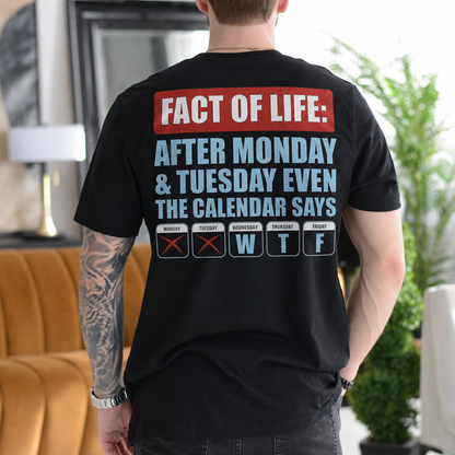 Funny Work Week Graphic T-Shirt