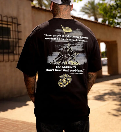 The Marines Don't Have That Problem Printed Men's T-Shirt