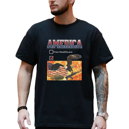 America Chaos Graphic T-Shirt
