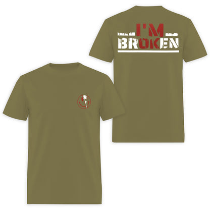I'm Ok I'm Broken Printed Men's T-shirt