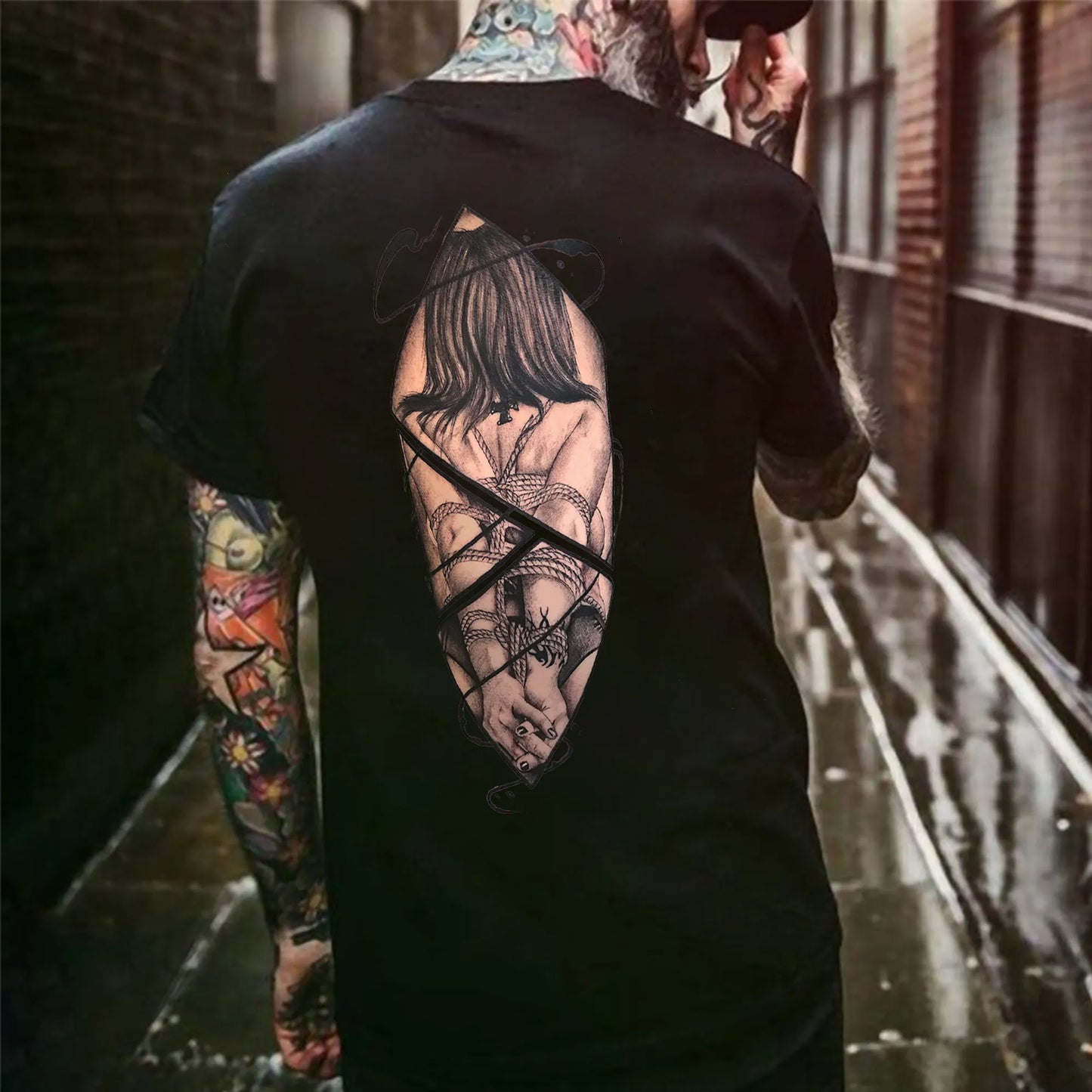 Bondage Game Printed Men's T-shirt