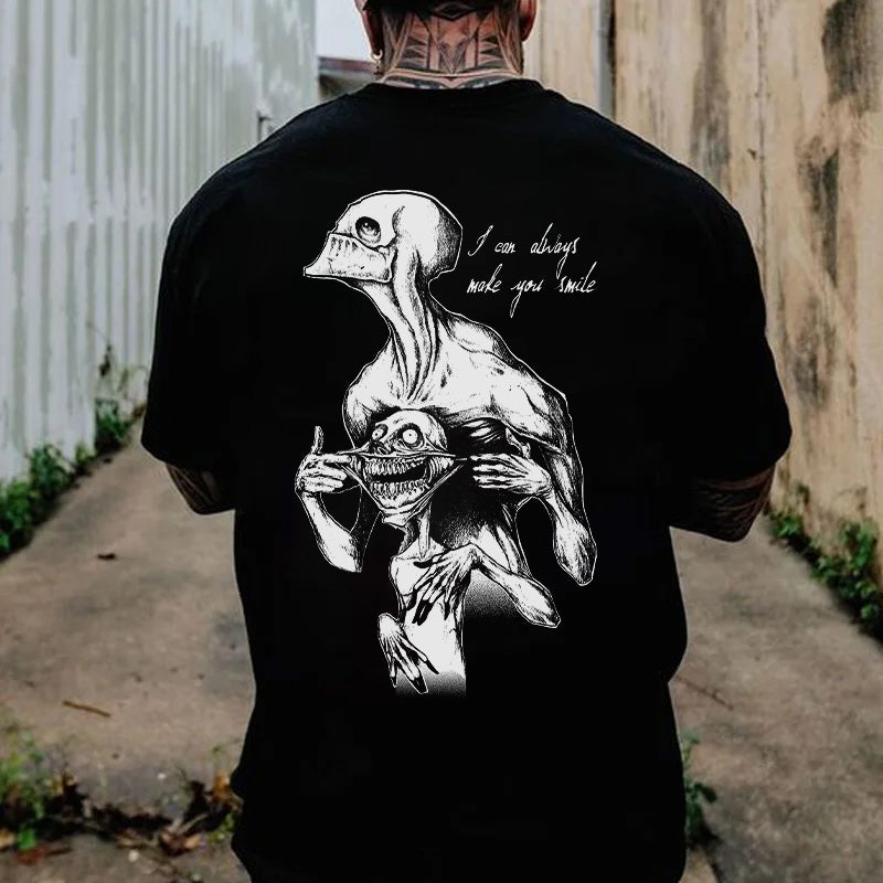 I Can Always Make You Smile Printed Men's T-shirt