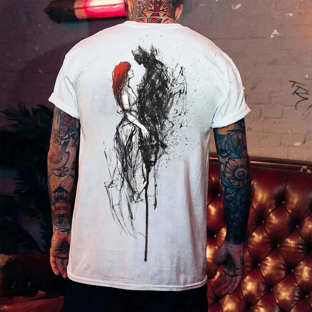 Soul Mate Printed Men's T-shirt