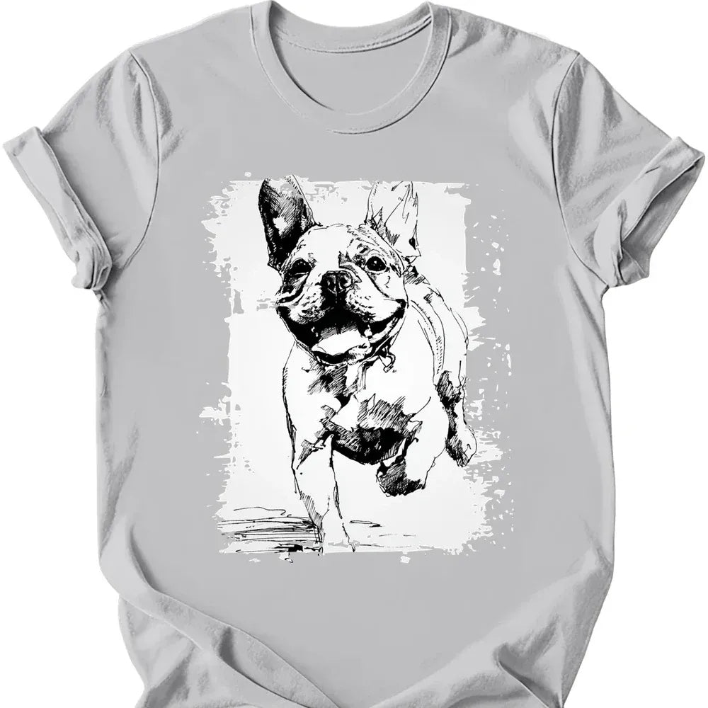French Bulldog - Running Dog T-Shirt