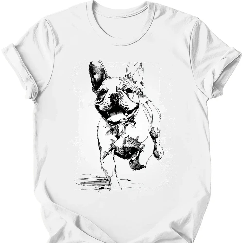 French Bulldog - Running Dog T-Shirt Main image