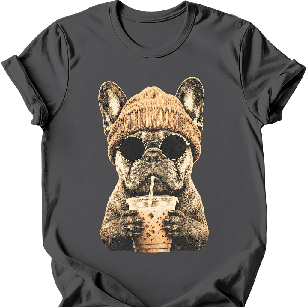 French Bulldog - Hipster Dog T-Shirt