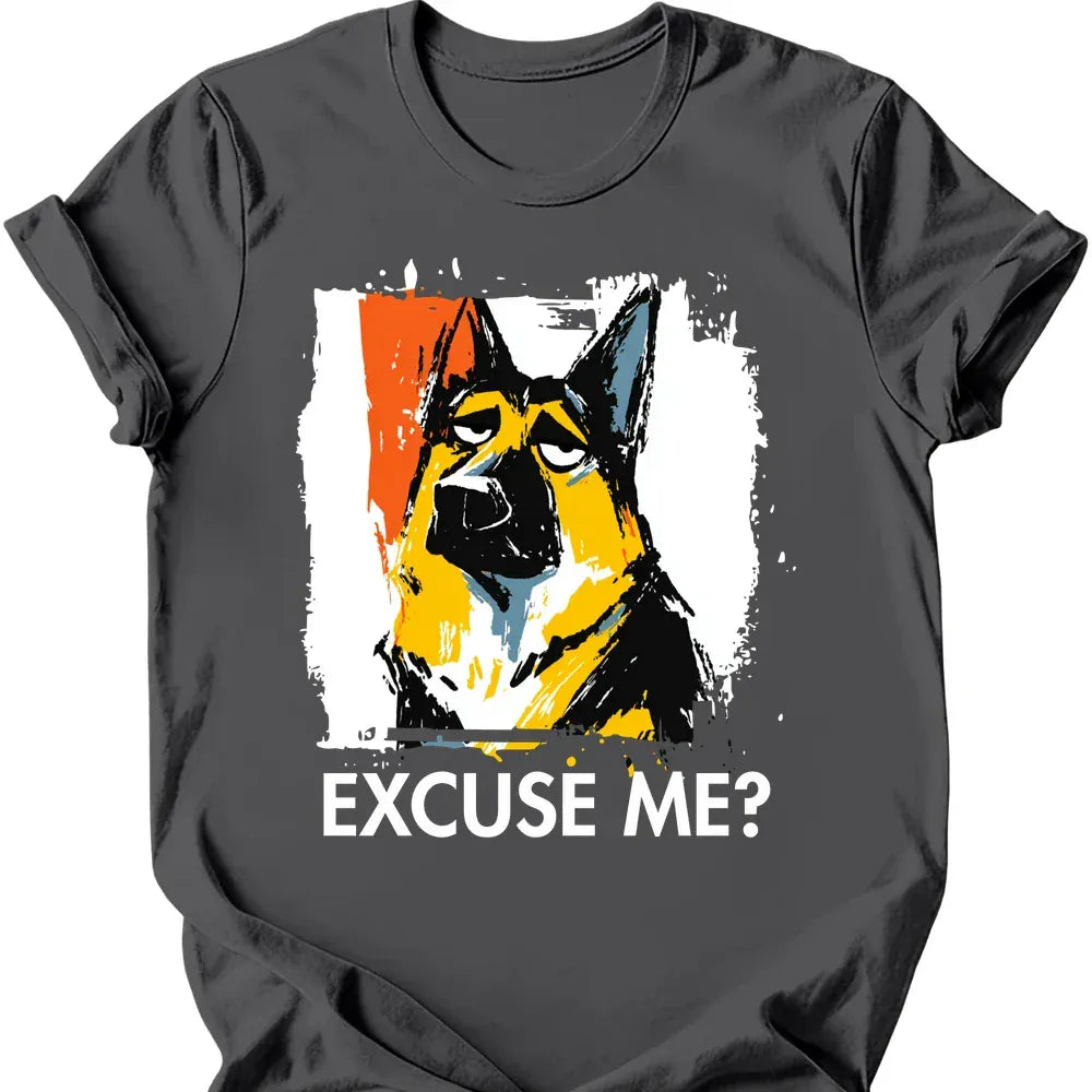 German Shepherd - Excuse Me Dog T-Shirt