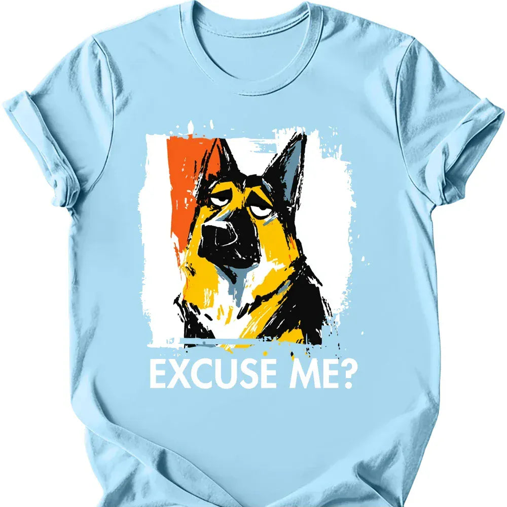 German Shepherd - Excuse Me Dog T-Shirt