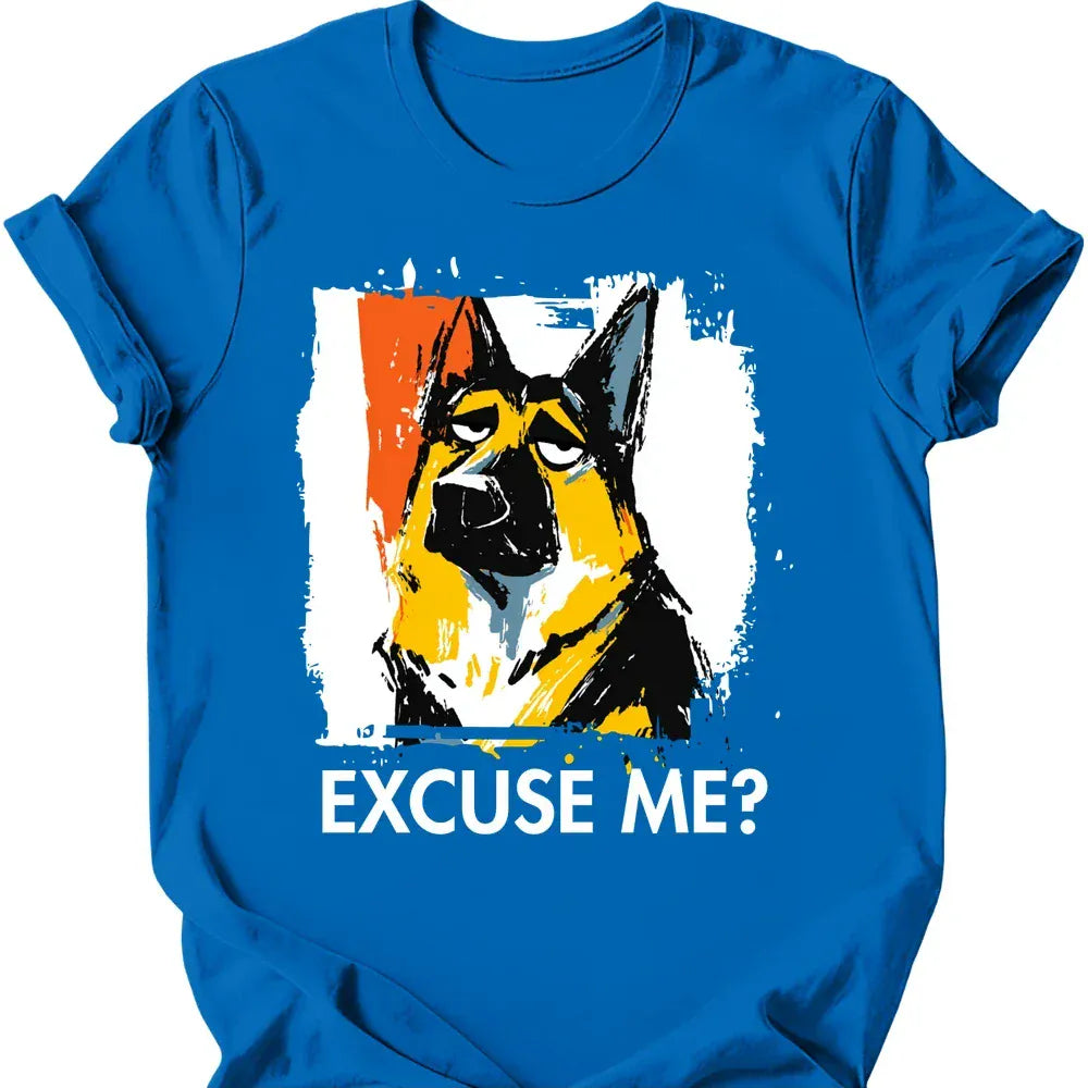 German Shepherd - Excuse Me Dog T-Shirt
