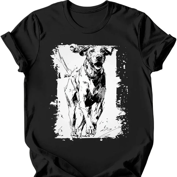 German Shorthaired Pointer - Running Dog T-Shirt