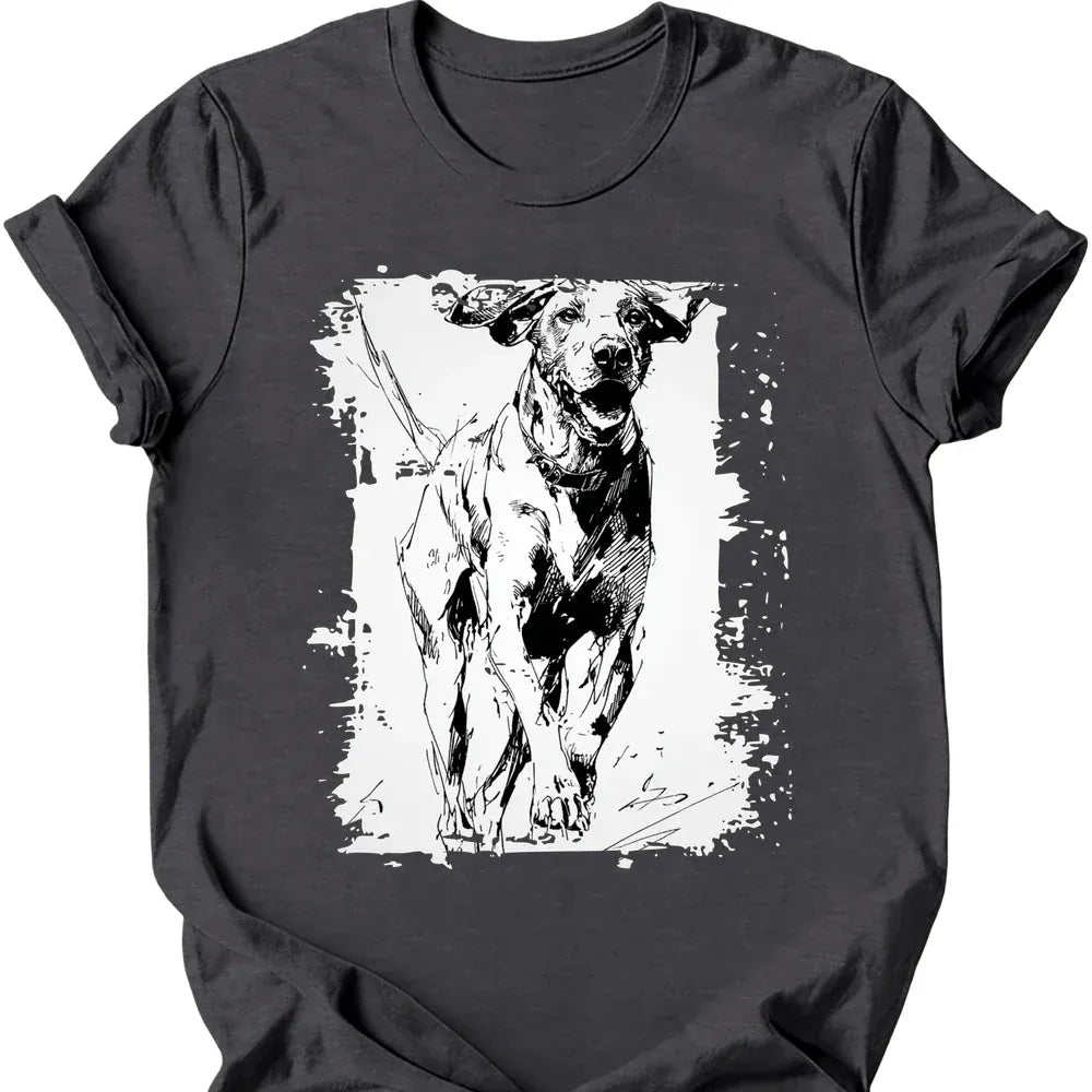 German Shorthaired Pointer - Running Dog T-Shirt