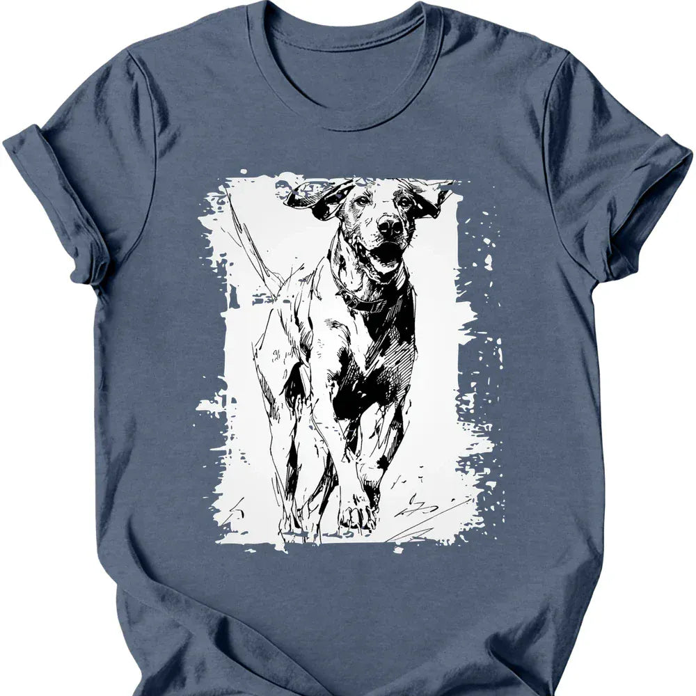German Shorthaired Pointer - Running Dog T-Shirt