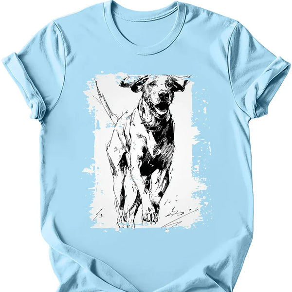 German Shorthaired Pointer - Running Dog T-Shirt