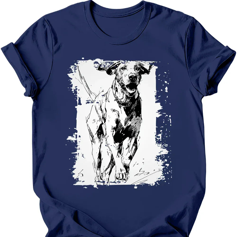 German Shorthaired Pointer - Running Dog T-Shirt
