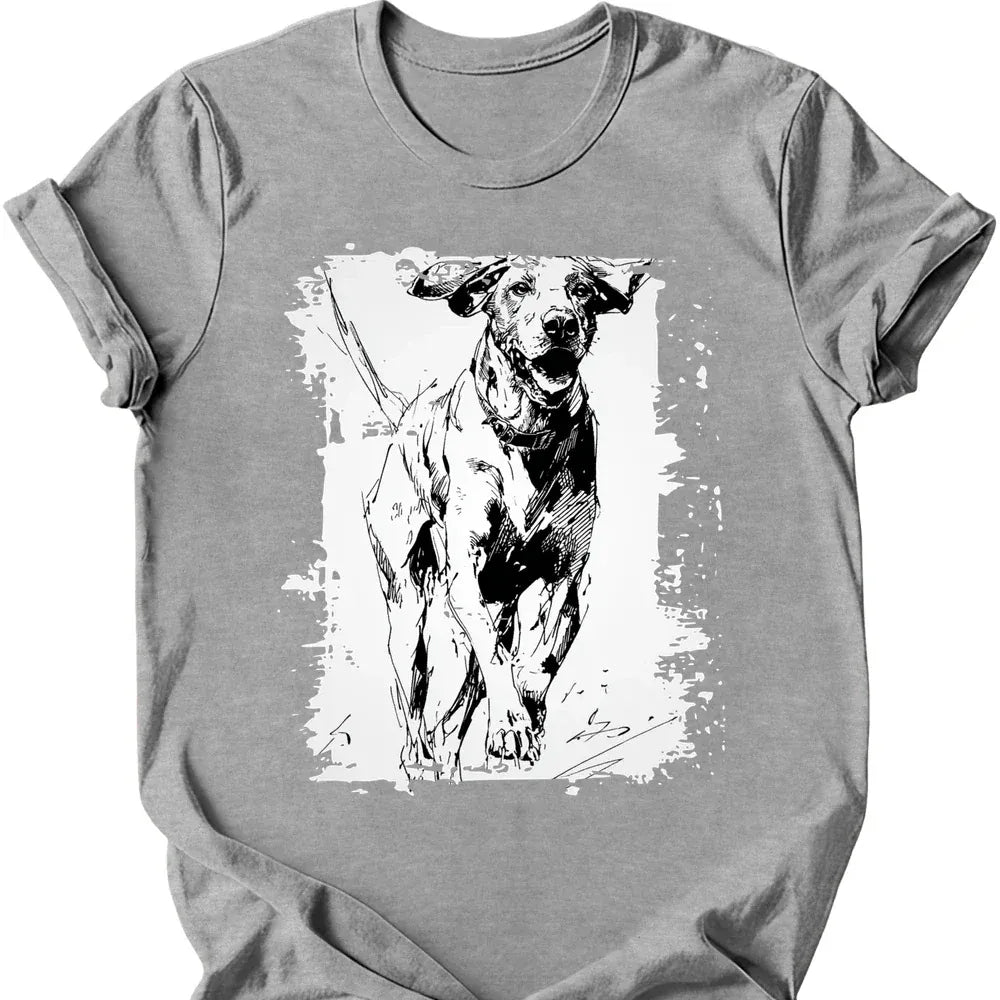 German Shorthaired Pointer - Running Dog T-Shirt