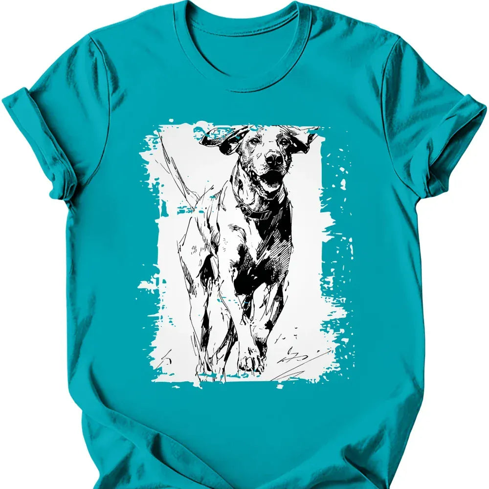 German Shorthaired Pointer - Running Dog T-Shirt