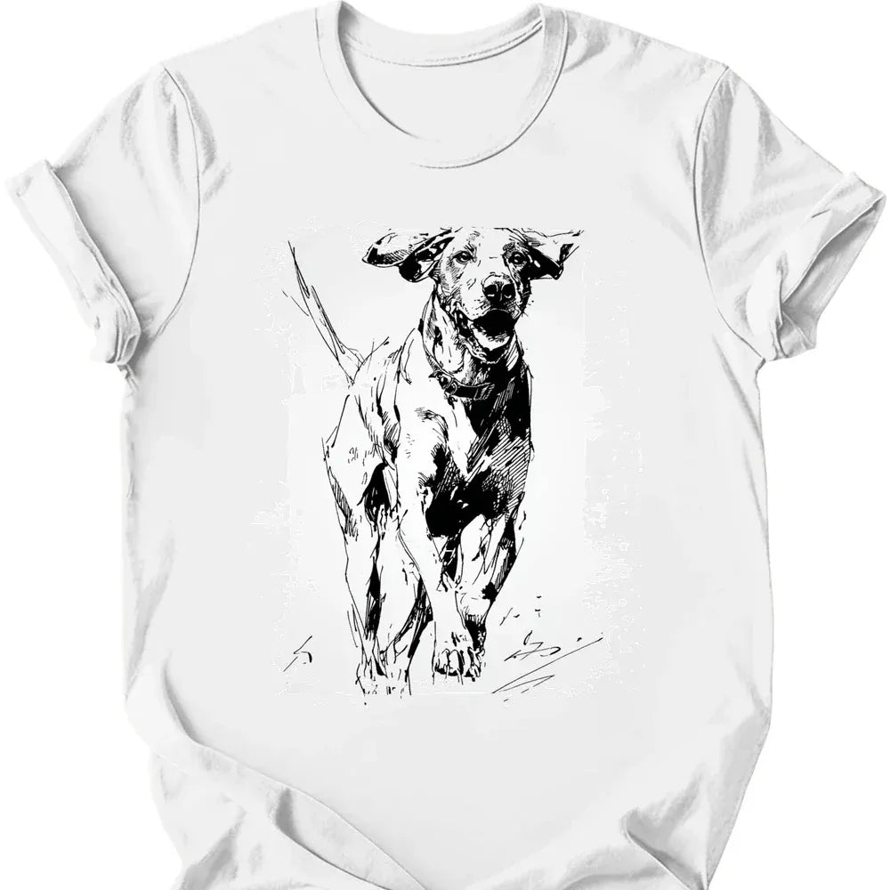 German Shorthaired Pointer - Running Dog T-Shirt