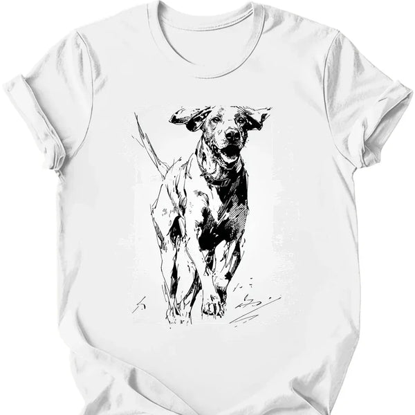 German Shorthaired Pointer - Running Dog T-Shirt