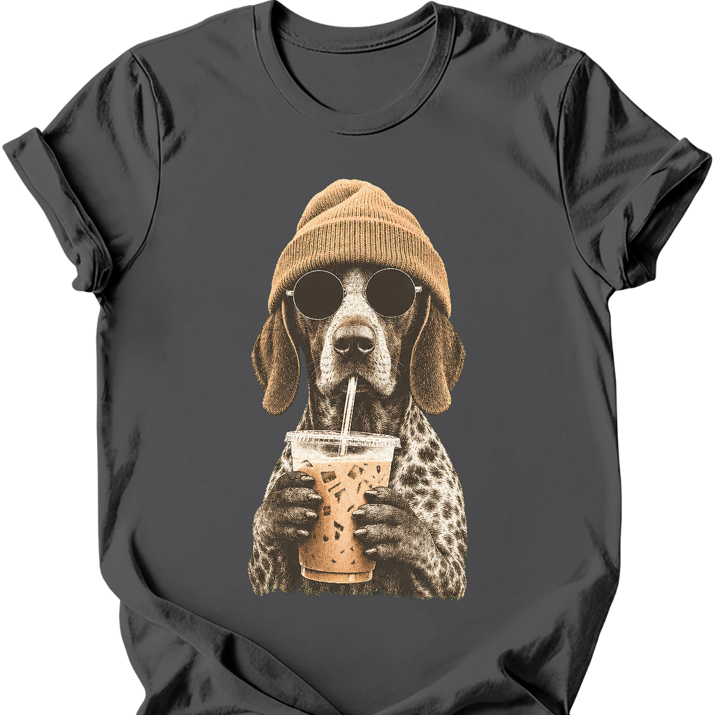German Shorthaired Pointer - Hipster Dog T-Shirt