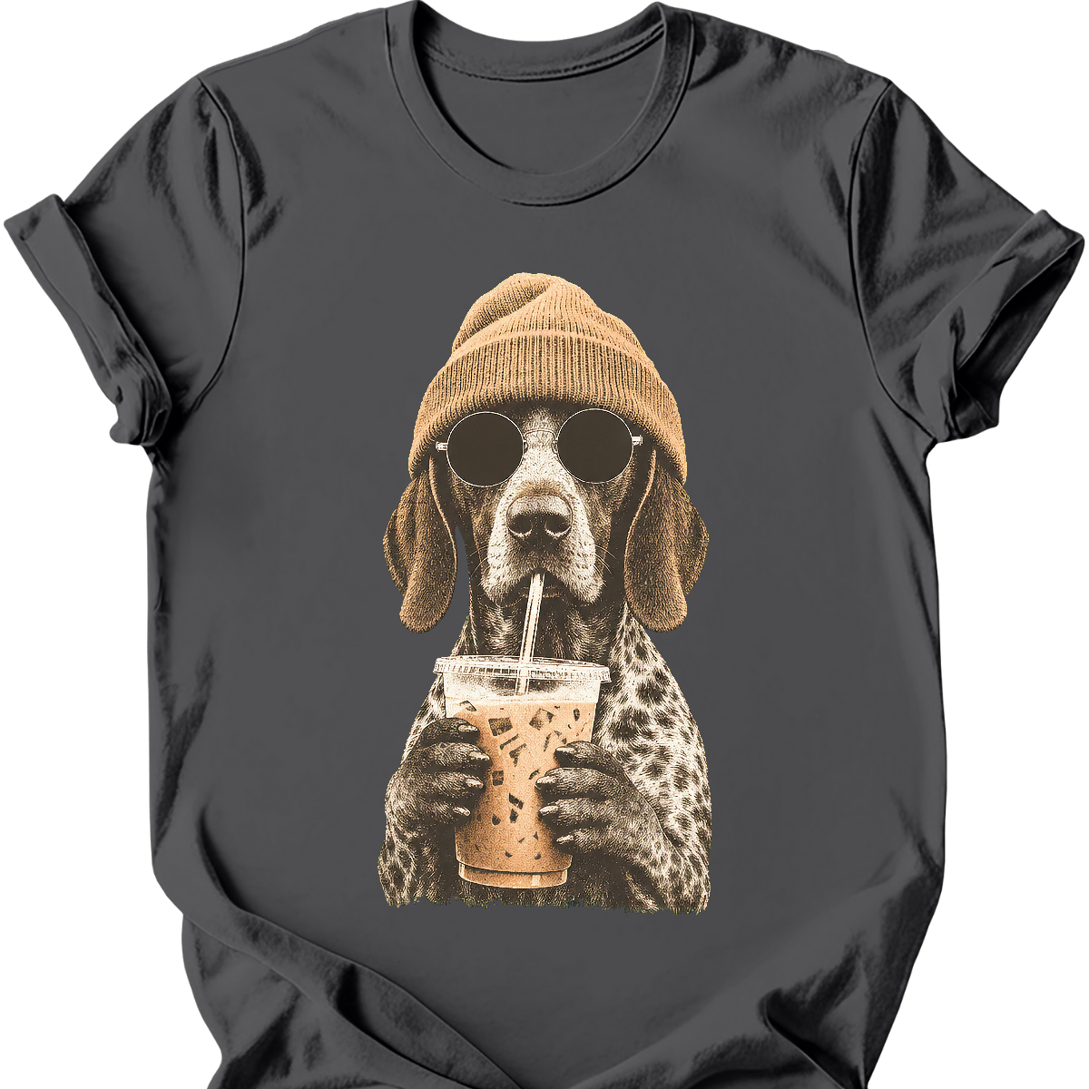 German Shorthaired Pointer - Hipster Dog T-Shirt
