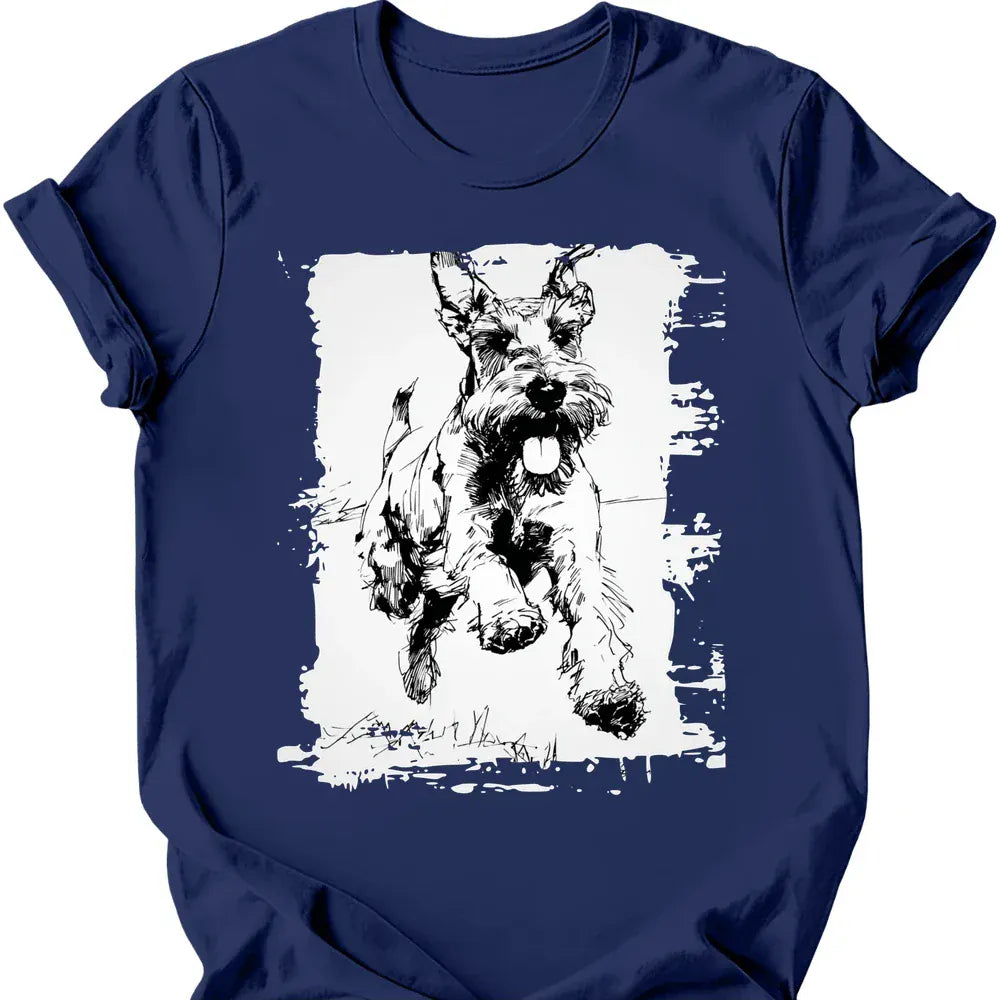 Giant Schnauzer - Running Dog T-Shirt Secondary image