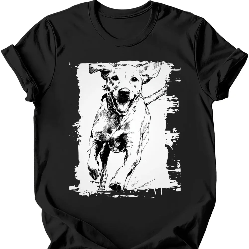 Labrador - Running Dog T-Shirt